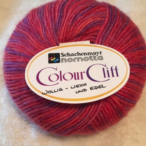 Yarn bundle Mohair mix in pinks with stitch markers - Picture 2 of 6